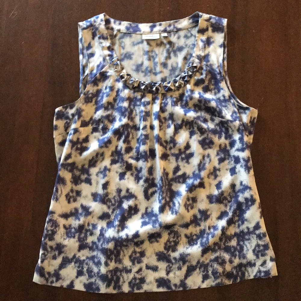Halogen Sleeveless Blouse Size M